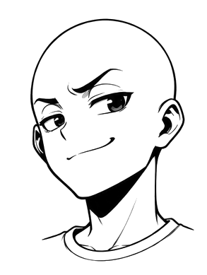 Smug anime expression