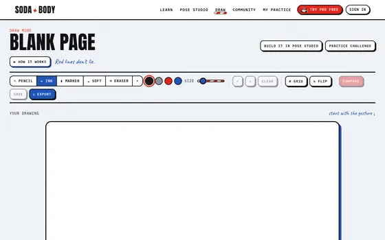 Demo: Blank page