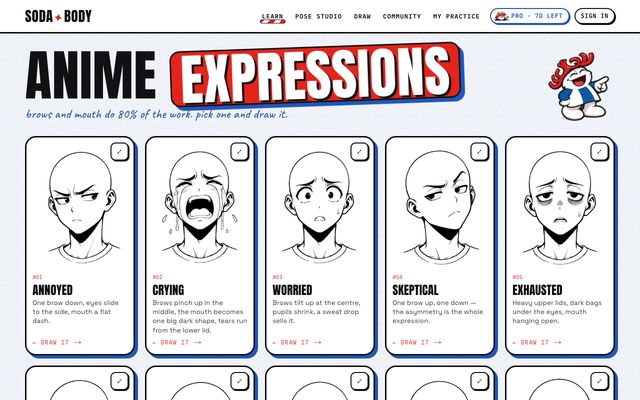 Pro preview: Anime mannequins & faces